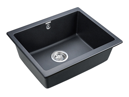 Кухонная мойка Paulmark GERA 60 PM205546-BLM 55х45 цвет черный